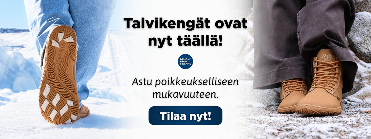 Talvikengät ovat nyt täällä! Astu poikkeukselliseen mukavuuteen. Tilaa nyt!