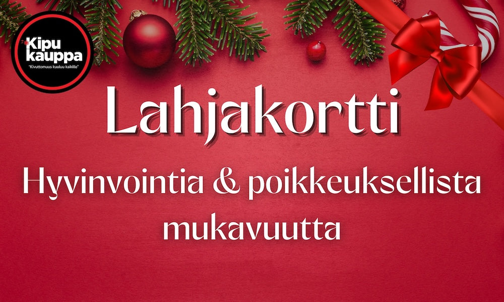 Lahjakortti Kipukauppaan